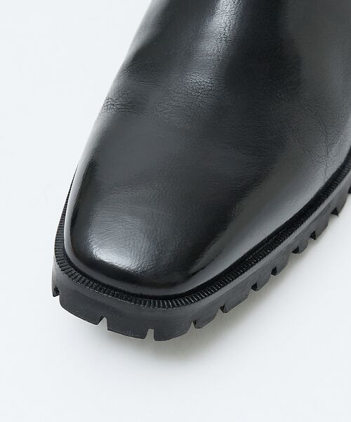 alfredoBANNISTER / アルフレッド・バニスター ブーツ（ショート丈） | スクエア サイドジップ ブーツ | 詳細18