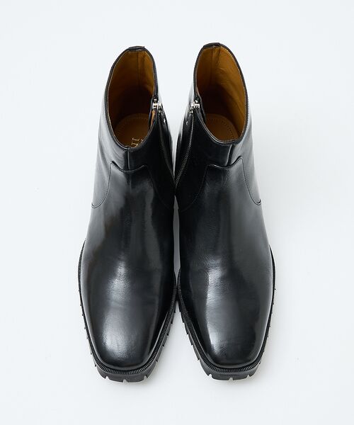 alfredoBANNISTER / アルフレッド・バニスター ブーツ（ショート丈） | スクエア サイドジップ ブーツ | 詳細21