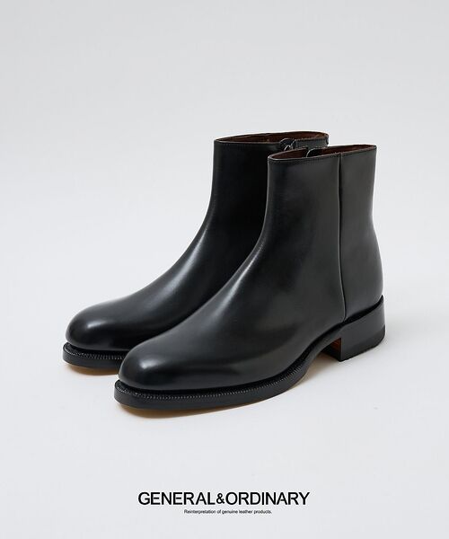 alfredoBANNISTER/アルフレッド・バニスター 【GENERAL&ORDINARY】ジッパーブーツ【予約】 ブラック 45 alfredoBANNISTER/アルフレッド・バニスター 【GENERAL&ORDINARY】ジッパーブーツ【予約】 ブラック 45