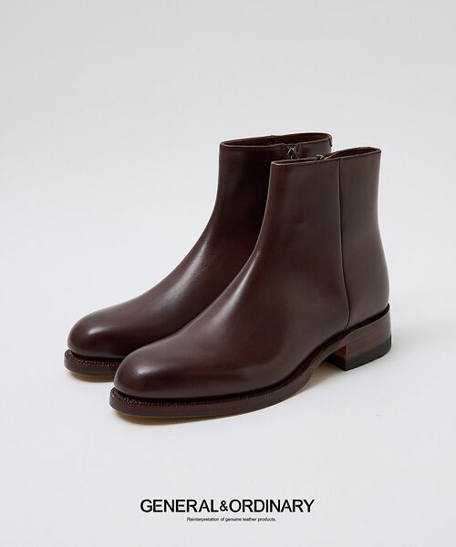 alfredoBANNISTER/アルフレッド・バニスター 【GENERAL&ORDINARY】ジッパーブーツ【予約】 ダークブラウン 43 alfredoBANNISTER/アルフレッド・バニスター 【GENERAL&ORDINARY】ジッパーブーツ【予約】 ダークブラウン 43