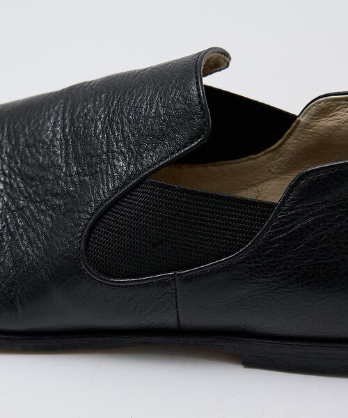 alfredoBANNISTER / アルフレッド・バニスター シューズ | ショートサイドゴア レザースリッポン | 詳細10