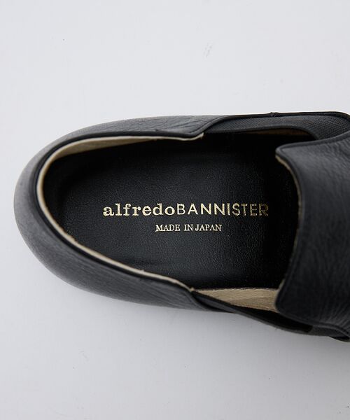 alfredoBANNISTER / アルフレッド・バニスター シューズ | ショートサイドゴア レザースリッポン | 詳細11