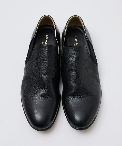 alfredoBANNISTER / アルフレッド・バニスター シューズ | ショートサイドゴア レザースリッポン | 詳細7