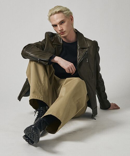 alfredoBANNISTER / アルフレッド・バニスター ブーツ（ショート丈） | タンクソール ダブルジップ ブーツ | 詳細13