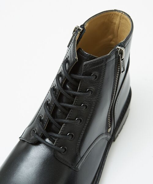 alfredoBANNISTER / アルフレッド・バニスター ブーツ（ショート丈） | タンクソール ダブルジップ ブーツ | 詳細8