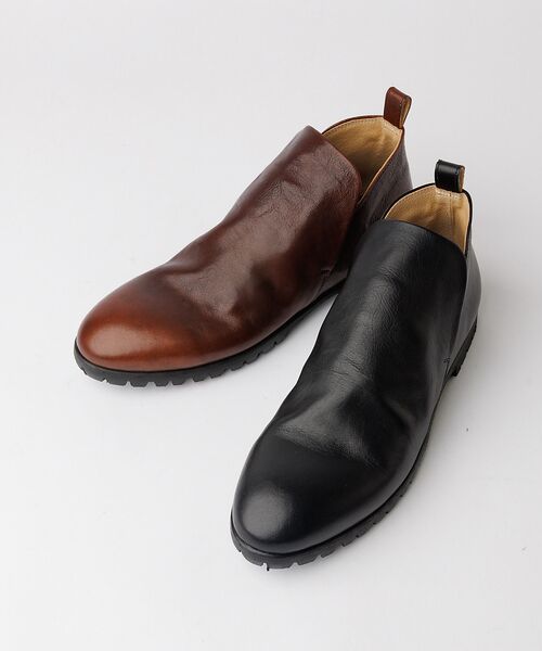 alfredoBANNISTER / アルフレッド・バニスター ブーツ(ショート丈) | 【MADE IN JAPAN】タンクソール ドレープブーツ | 詳細1