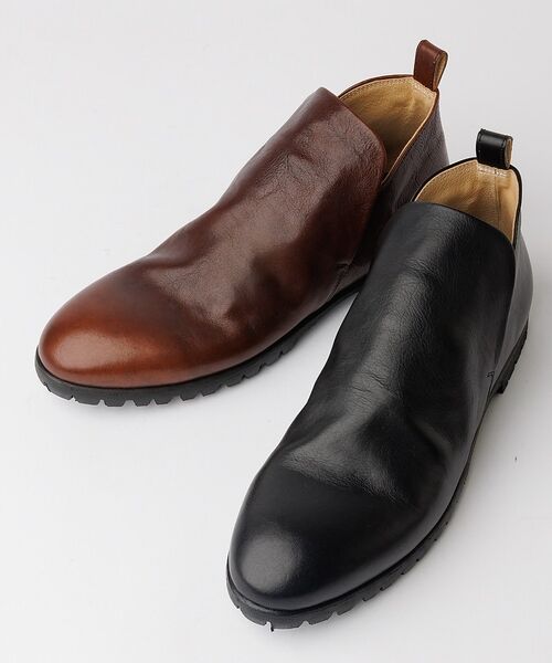 alfredoBANNISTER / アルフレッド・バニスター ブーツ（ショート丈） | 【MADE IN JAPAN】タンクソール ドレープブーツ | 詳細12