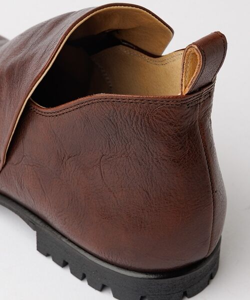 alfredoBANNISTER / アルフレッド・バニスター ブーツ（ショート丈） | 【MADE IN JAPAN】タンクソール ドレープブーツ | 詳細5