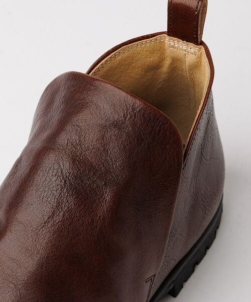 alfredoBANNISTER / アルフレッド・バニスター ブーツ（ショート丈） | 【MADE IN JAPAN】タンクソール ドレープブーツ | 詳細8
