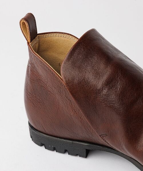 alfredoBANNISTER / アルフレッド・バニスター ブーツ(ショート丈) | 【MADE IN JAPAN】タンクソール ドレープブーツ | 詳細7