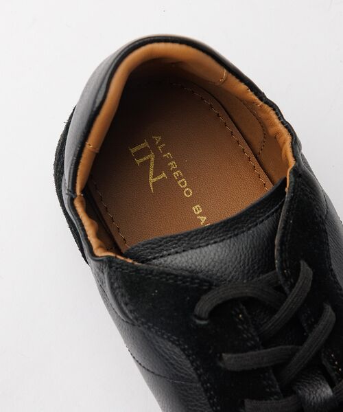 alfredoBANNISTER / アルフレッド・バニスター スニーカー | 【軽量】シャーリング レザースニーカー【予約】 | 詳細6
