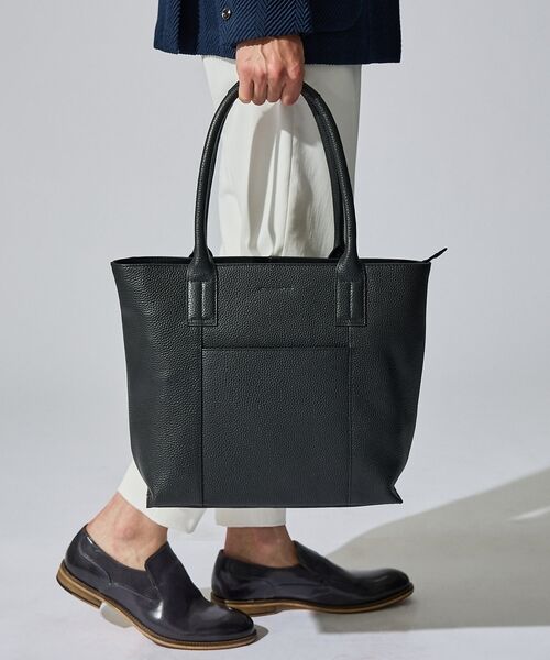 alfredoBANNISTER / アルフレッド・バニスター トートバッグ | 【A4対応】シボレザー トートバッグ | 詳細13