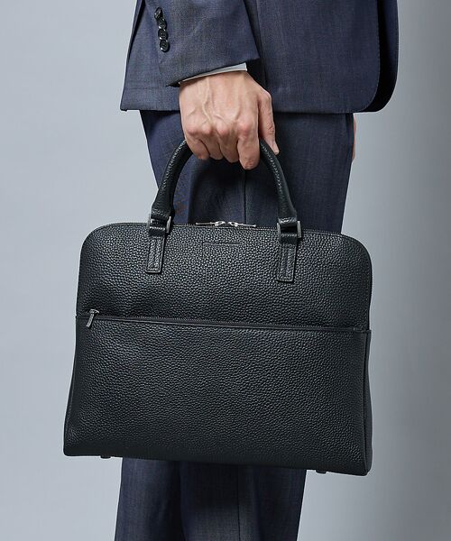 alfredoBANNISTER / アルフレッド・バニスター ビジネスバッグ | 【A4対応 / 通勤鞄】シボレザー ブリーフケース / ビジネスバッグ | 詳細11