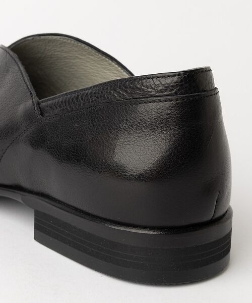 alfredoBANNISTER / アルフレッド・バニスター シューズ | 【26S/S】Vカット レザー スリッポン シューズ【予約】 | 詳細3