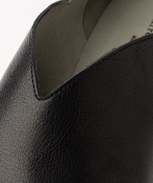 alfredoBANNISTER / アルフレッド・バニスター シューズ | 【26S/S】Vカット レザー スリッポン シューズ【予約】 | 詳細8