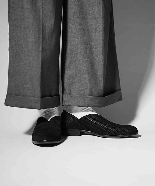 alfredoBANNISTER / アルフレッド・バニスター シューズ | 【26S/S】Vカット レザー スリッポン シューズ | 詳細27