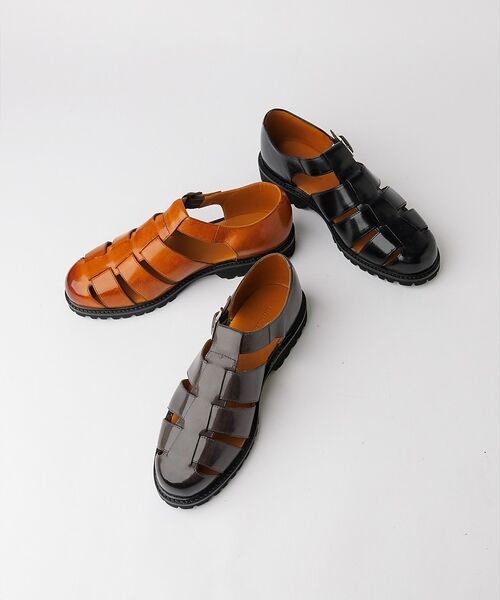 alfredoBANNISTER / アルフレッド・バニスター サンダル | 【26S/S / 定番人気】軽量 ボリュームソール グルカサンダル | 詳細1