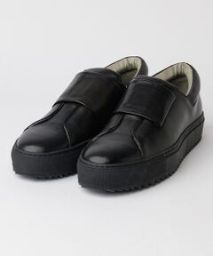 alfredoBANNISTER / アルフレッド・バニスター シューズ | 【Margom社】ビッグストラップ レザー スリッポン スニーカー【予約】