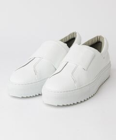 alfredoBANNISTER / アルフレッド・バニスター シューズ | 【Margom社】ビッグストラップ レザー スリッポン スニーカー【予約】