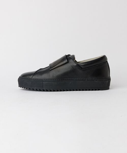 alfredoBANNISTER / アルフレッド・バニスター シューズ | 【Margom社】ビッグストラップ レザー スリッポン スニーカー【予約】 | 詳細1