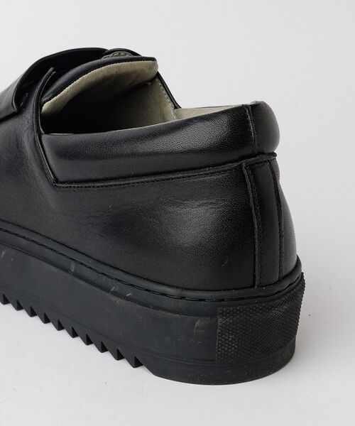 alfredoBANNISTER / アルフレッド・バニスター シューズ | 【Margom社】ビッグストラップ レザー スリッポン スニーカー【予約】 | 詳細2