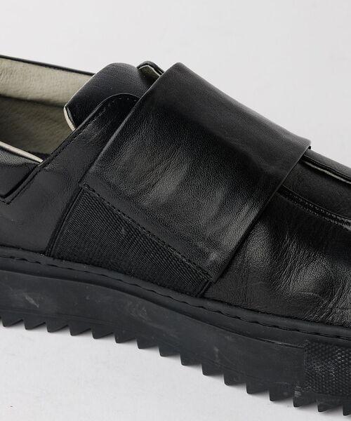 alfredoBANNISTER / アルフレッド・バニスター シューズ | 【Margom社】ビッグストラップ レザー スリッポン スニーカー【予約】 | 詳細7