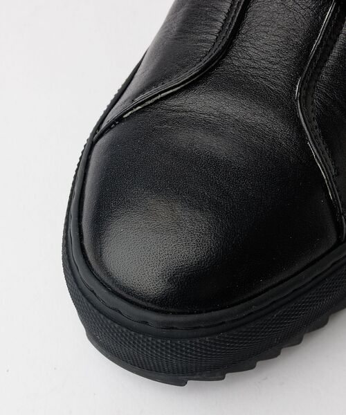 alfredoBANNISTER / アルフレッド・バニスター シューズ | 【Margom社】ビッグストラップ レザー スリッポン スニーカー【予約】 | 詳細9