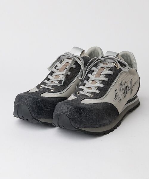 alfredoBANNISTER / アルフレッド・バニスター スニーカー | 【26S/S】ヴィンテージ コンビネーション スニーカー【予約】（グレー）