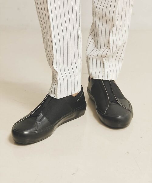 alfredoBANNISTER / アルフレッド・バニスター シューズ | 【26S/S】比翼 スリッポン スニーカー | 詳細14