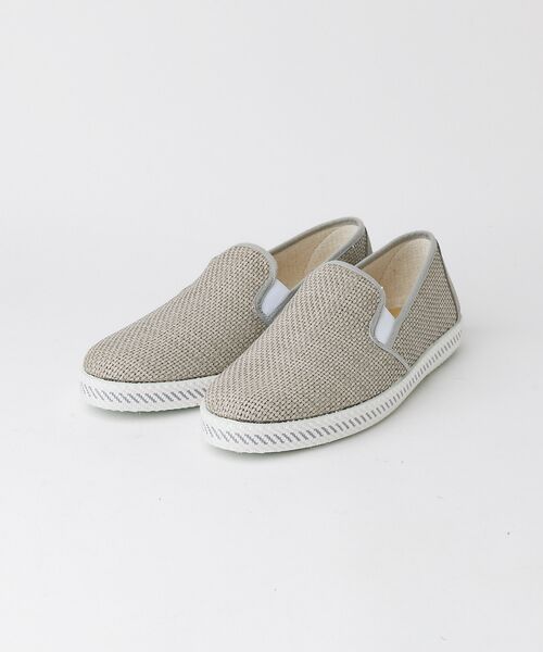 alfredoBANNISTER / アルフレッド・バニスター シューズ | 【26S/S berevere別注】エラスティック サマースリッポン【予約】（グレー）