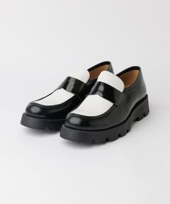 alfredoBANNISTER / アルフレッド・バニスター シューズ | 【ボリュームソール / 厚底】本革 レザー ローファー【予約】