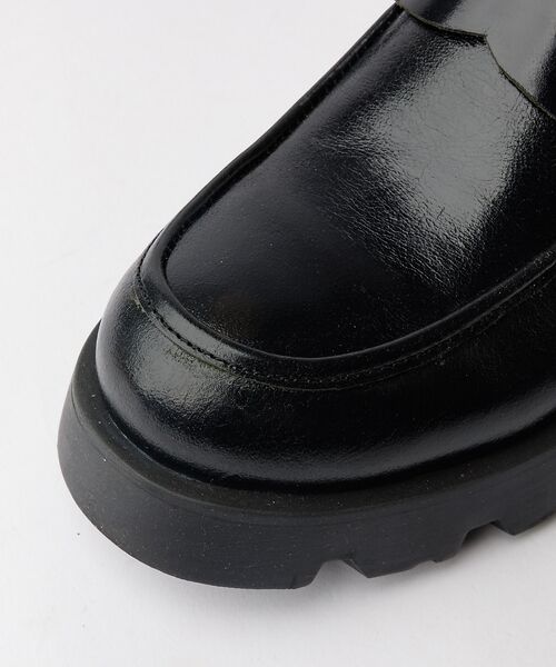 alfredoBANNISTER / アルフレッド・バニスター シューズ | 【ボリュームソール / 厚底】本革 レザー ローファー【予約】 | 詳細10