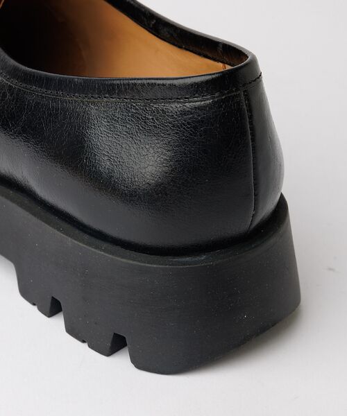 alfredoBANNISTER / アルフレッド・バニスター シューズ | 【ボリュームソール / 厚底】本革 レザー ローファー【予約】 | 詳細6