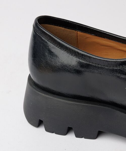 alfredoBANNISTER / アルフレッド・バニスター シューズ | 【ボリュームソール / 厚底】本革 レザー ローファー【予約】 | 詳細7