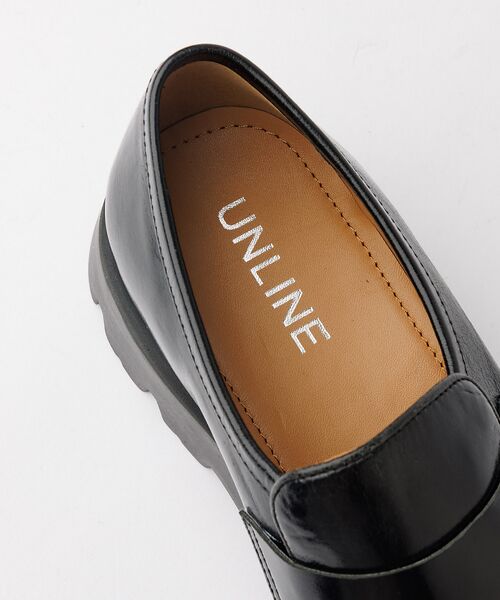 alfredoBANNISTER / アルフレッド・バニスター シューズ | 【ボリュームソール / 厚底】本革 レザー ローファー【予約】 | 詳細8