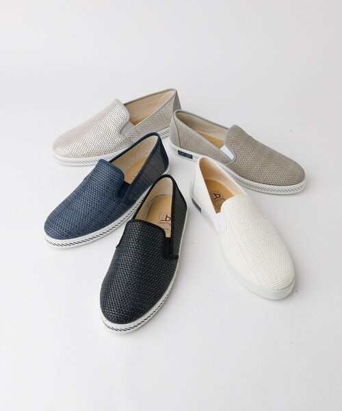 alfredoBANNISTER / アルフレッド・バニスター スニーカー | 【26S/S berevere別注】エラスティック サマースリッポン【予約】 | 詳細1