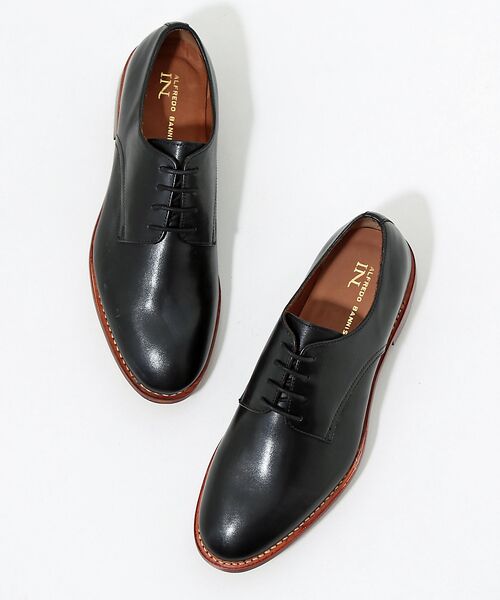alfredoBANNISTER / アルフレッド・バニスター ビジネス・ドレスシューズ | 【定番】グッドイヤーウエルト レザーソール プレーントゥシューズ 一部店舗＋WE | 詳細3