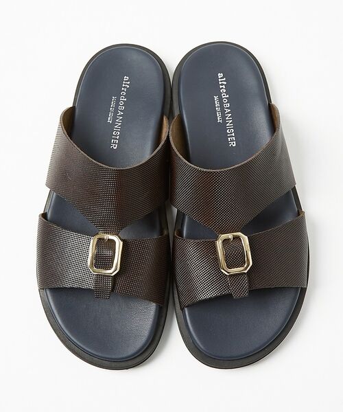 alfredoBANNISTER / アルフレッド・バニスター サンダル | レザー バックル サンダル | 詳細12