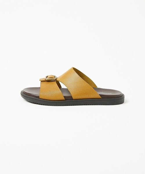 alfredoBANNISTER / アルフレッド・バニスター サンダル | レザー バックル サンダル（マスタード）