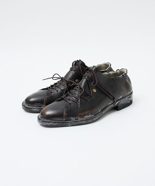 alfredoBANNISTER / アルフレッド・バニスター シューズ | 【26A/W】ダブルレースシューズ ヴィンテージ【予約】(ブラック系その他1)