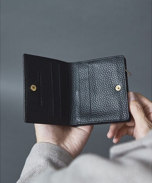alfredoBANNISTER / アルフレッド・バニスター 財布・コインケース・マネークリップ | 牛革 シボレザー 二つ折り コンパクト 財布 | 詳細9
