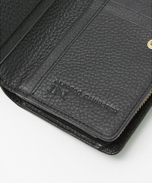 alfredoBANNISTER / アルフレッド・バニスター 財布・コインケース・マネークリップ | 【牛革・長財布】シボレザー ラインデザイン 二つ折り | 詳細4