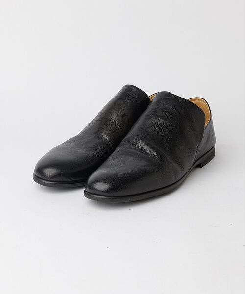 alfredoBANNISTER / アルフレッド・バニスター シューズ | 【再入荷】ソフトレザー ドレープ シューズ(ブラック)