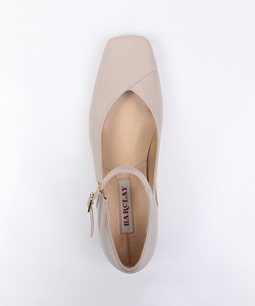 BARCLAY / バークレー パンプス | 足首ストラップスクエアトゥパンプス | 詳細8