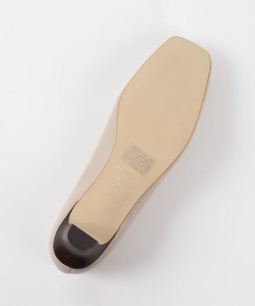 BARCLAY / バークレー パンプス | クロコバックル スクエアトゥローヒールパンプス | 詳細9