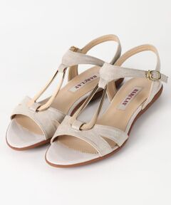 BARCLAY / バークレー サンダル | フラットソール オーナメントデザインストラップサンダル