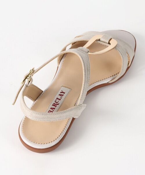 BARCLAY / バークレー サンダル | フラットソール オーナメントデザインストラップサンダル | 詳細2