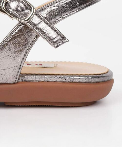 BARCLAY / バークレー サンダル | フラットソール オーナメントデザインストラップサンダル | 詳細10