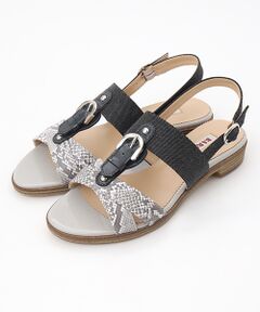 BARCLAY / バークレー サンダル | センターバックル バックストラップサンダル