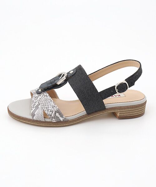 BARCLAY / バークレー サンダル | センターバックル バックストラップサンダル | 詳細2